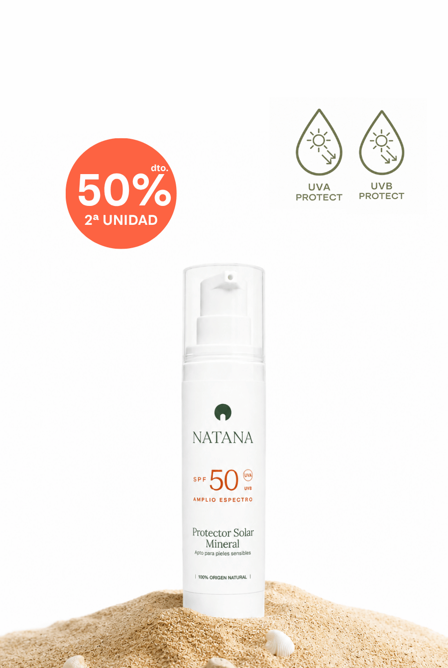 Protector Solar Mineral SPF 50