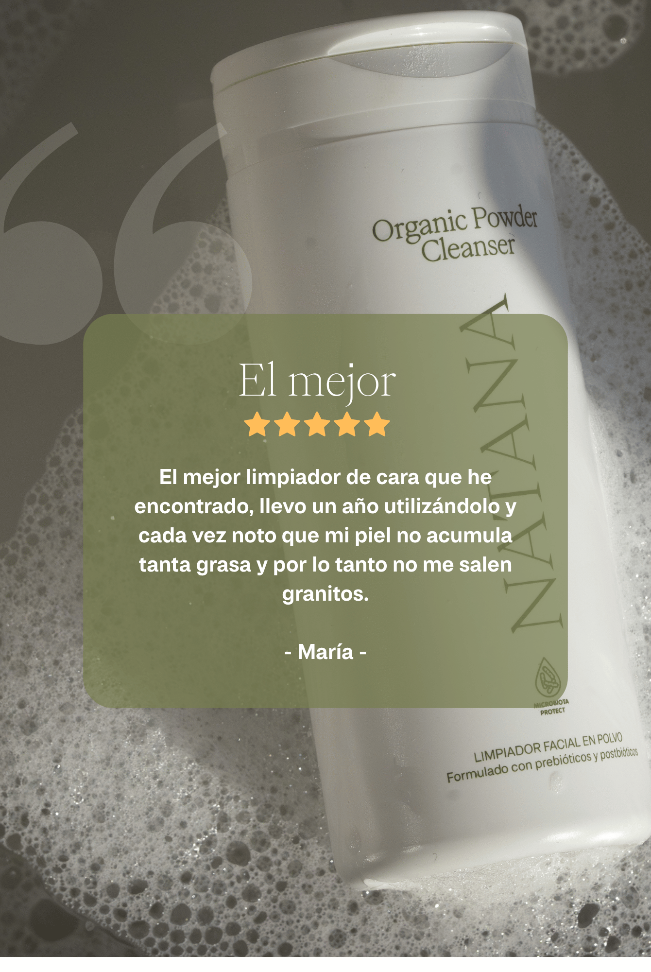 ORGANIC POWDER CLEANSER